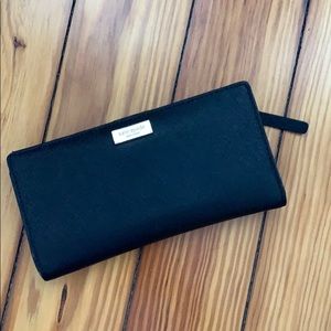 Black Kate Spade Laurel Way Stacey Wallet